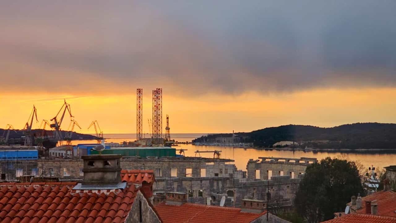 Arena Sunset, Sea Coloseum View, 2 Rooms Free Parking Пула Екстериор снимка